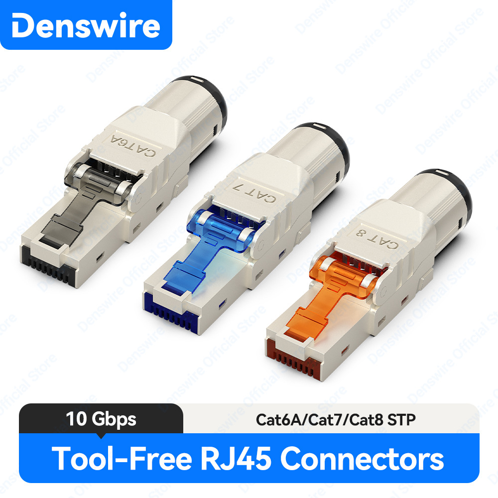 Denswire Tool-Free RJ45 Connec - Rj45 Jack 评论和价格