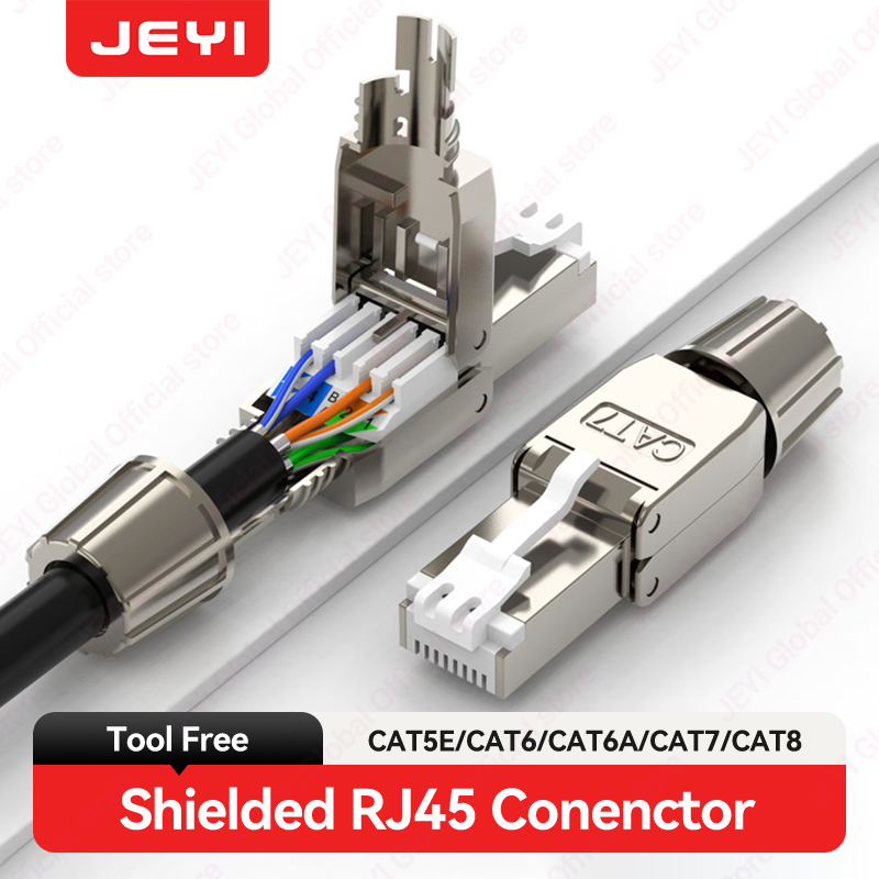 JEYI CAT7 6A RJ45 Connector 8P - Rj45 Jack 评论和价格