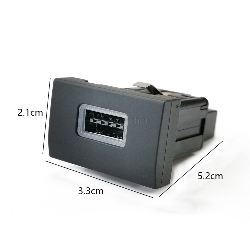 1PC Car USB Input Adapter Sock - Audio Interface 评论和价格