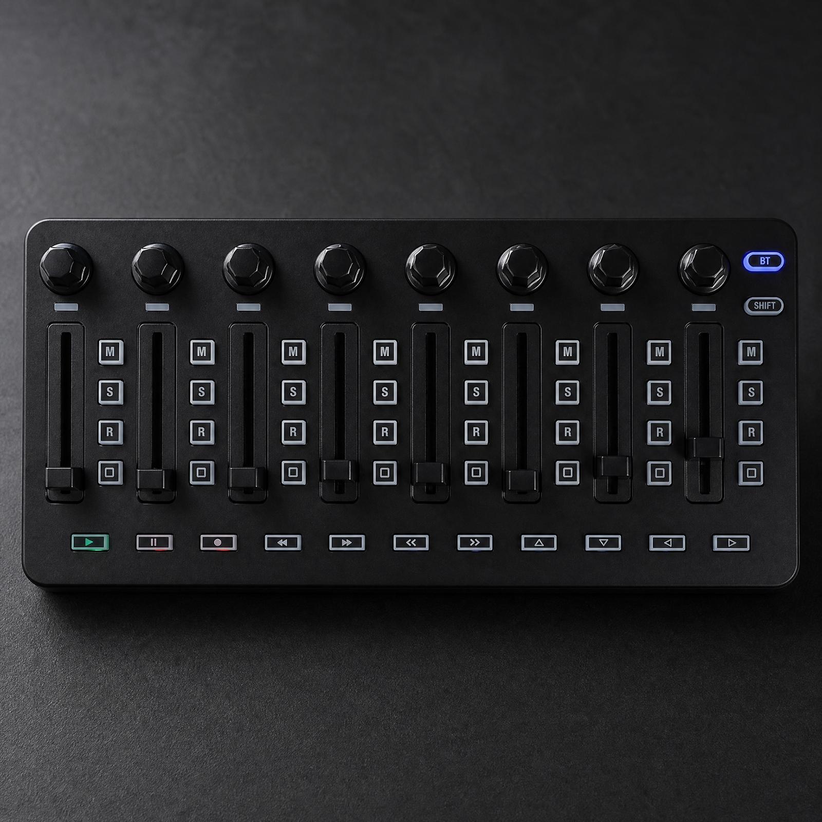 Compact MIDI Mixer Controller  - Audio Interface 评论和价格