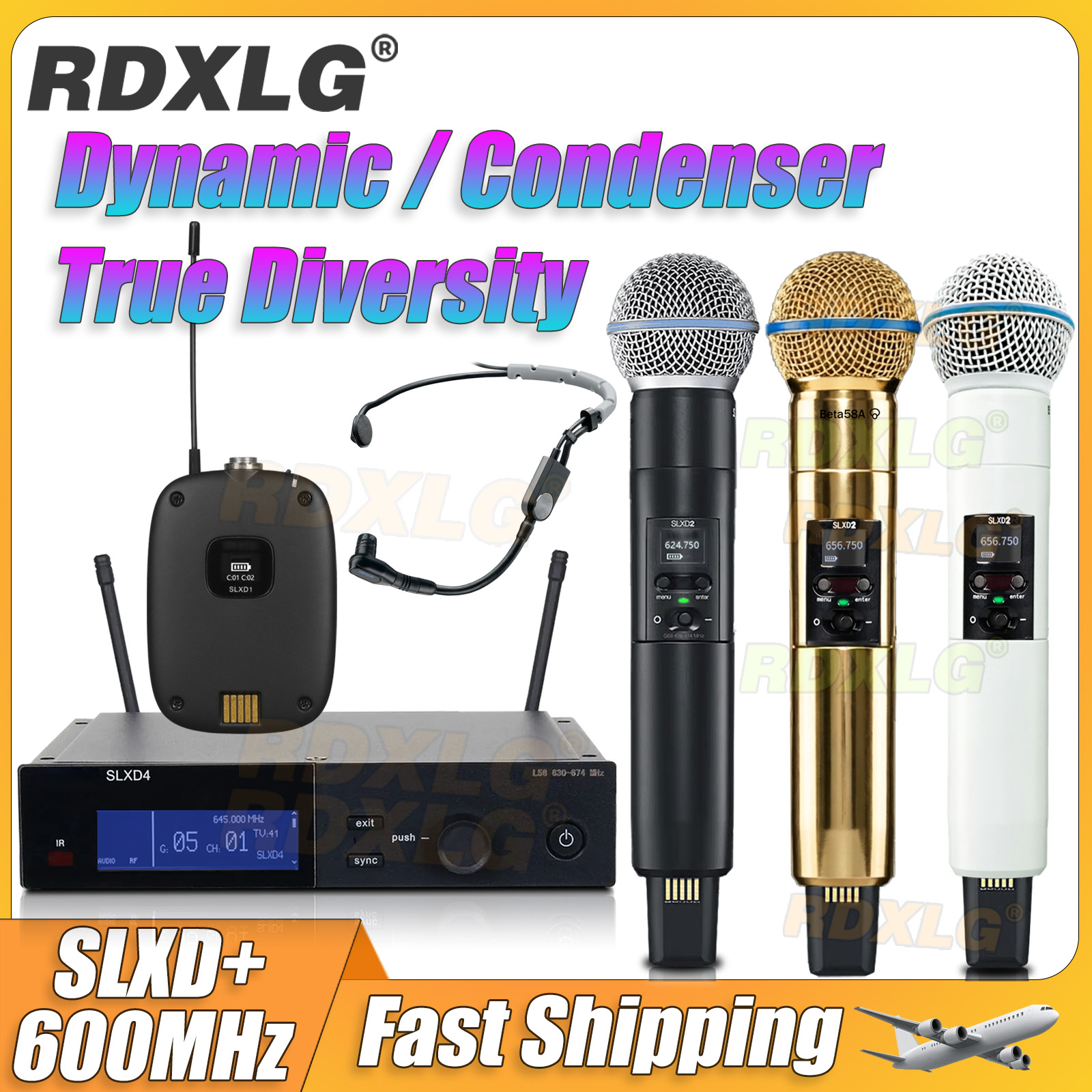 RDXLG SLXD+ Digital Wireless M - Condenser Microphone Kit 评论和价格