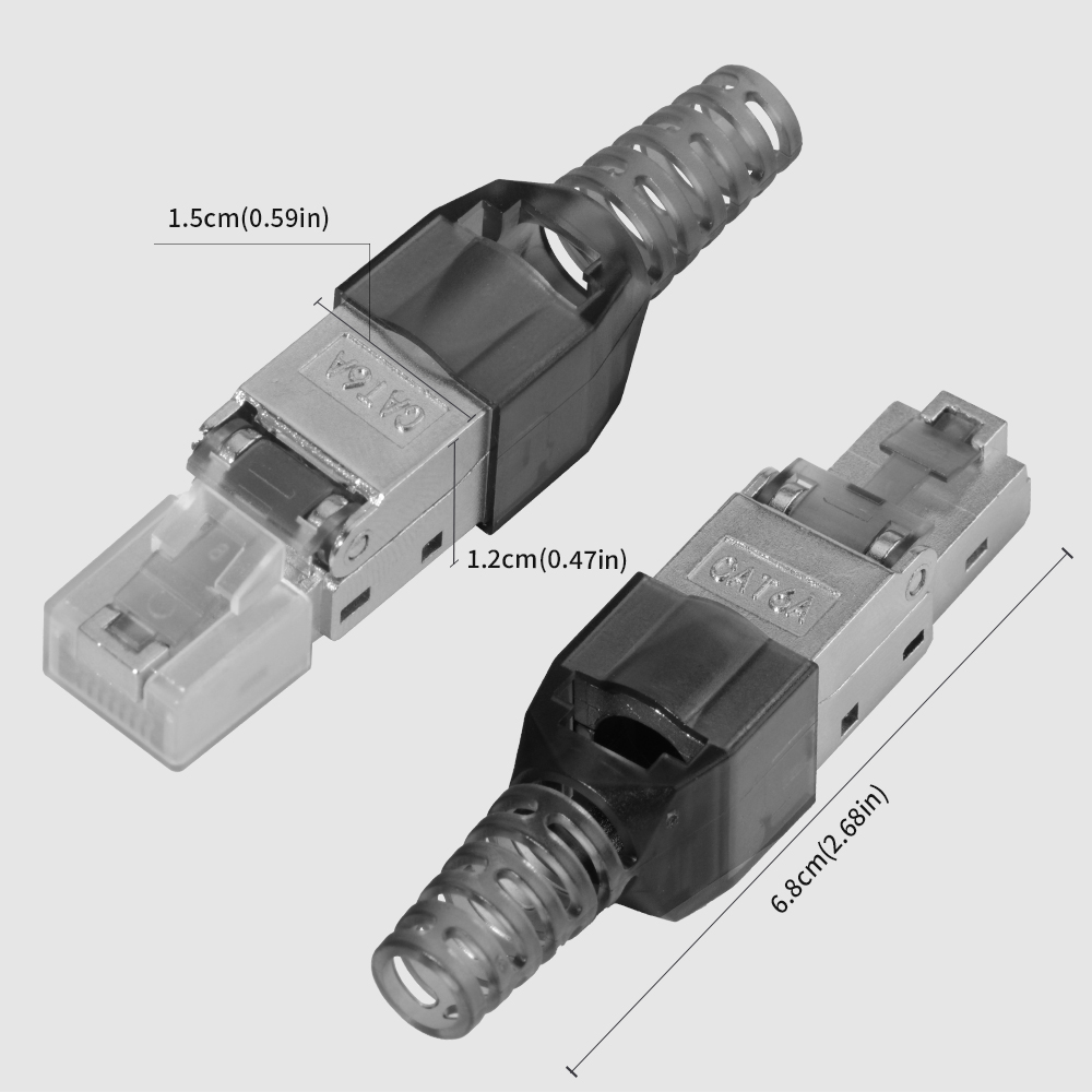 Cat6A/Cat6 Shielded RJ45 Tool- - Rj45 Jack 评论和价格