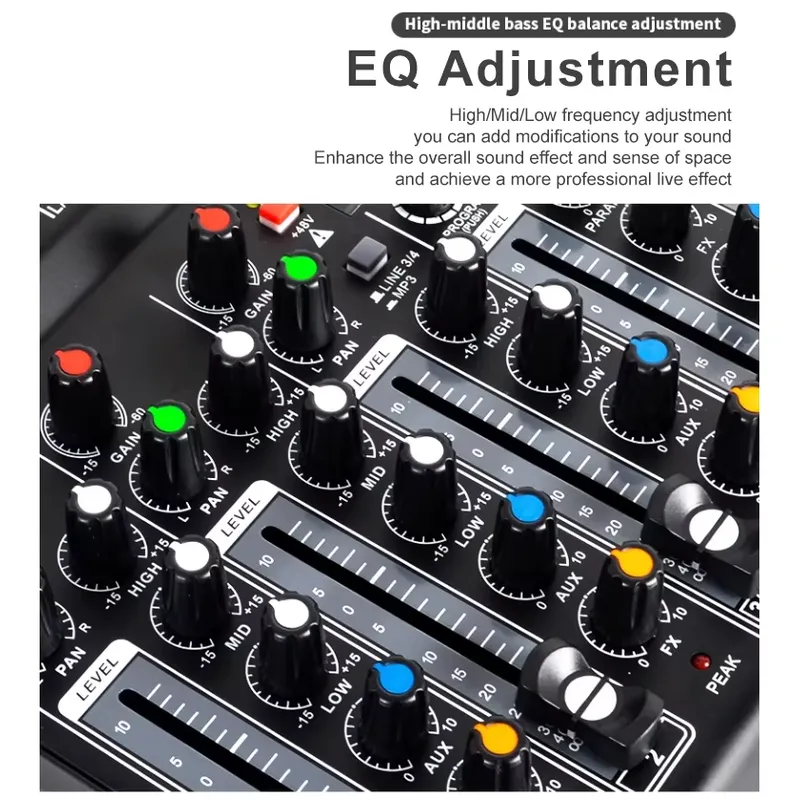 Audio Mixer Sound Board Consol - Audio Interface 评论和价格