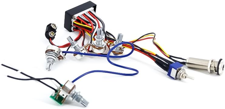 XSXS Pre-Wired 3-Band Active & - Passive Preamp 评论和价格
