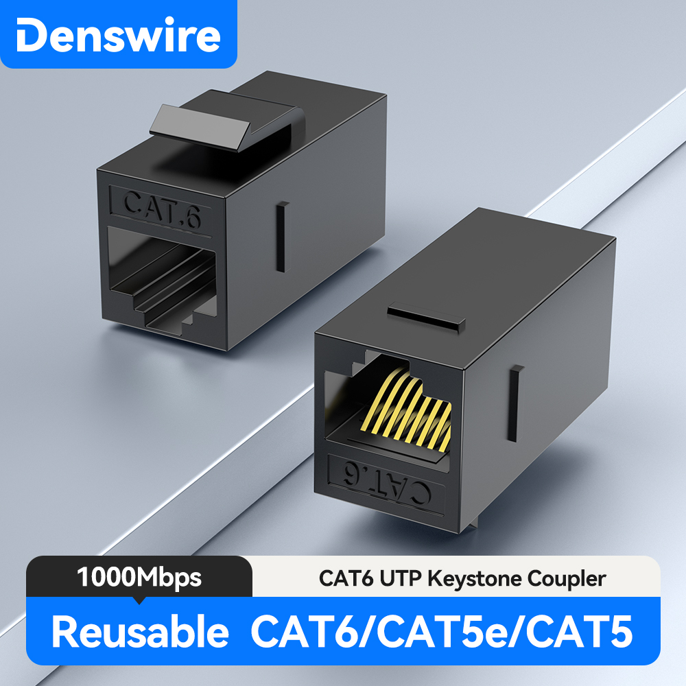 Denswire CAT6 Keystone Jack In - Rj45 Jack 评论和价格