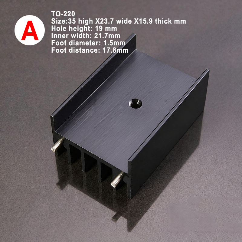 5 Pieces Aluminum Radiator For - Heatsink Aluminum 评论和价格