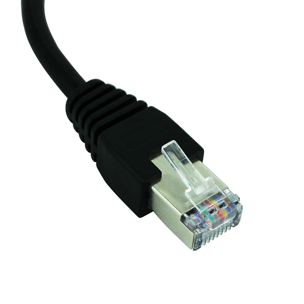 RJ45 1 Male to 2 Female LAN Ca - Rj45 Jack 评论和价格