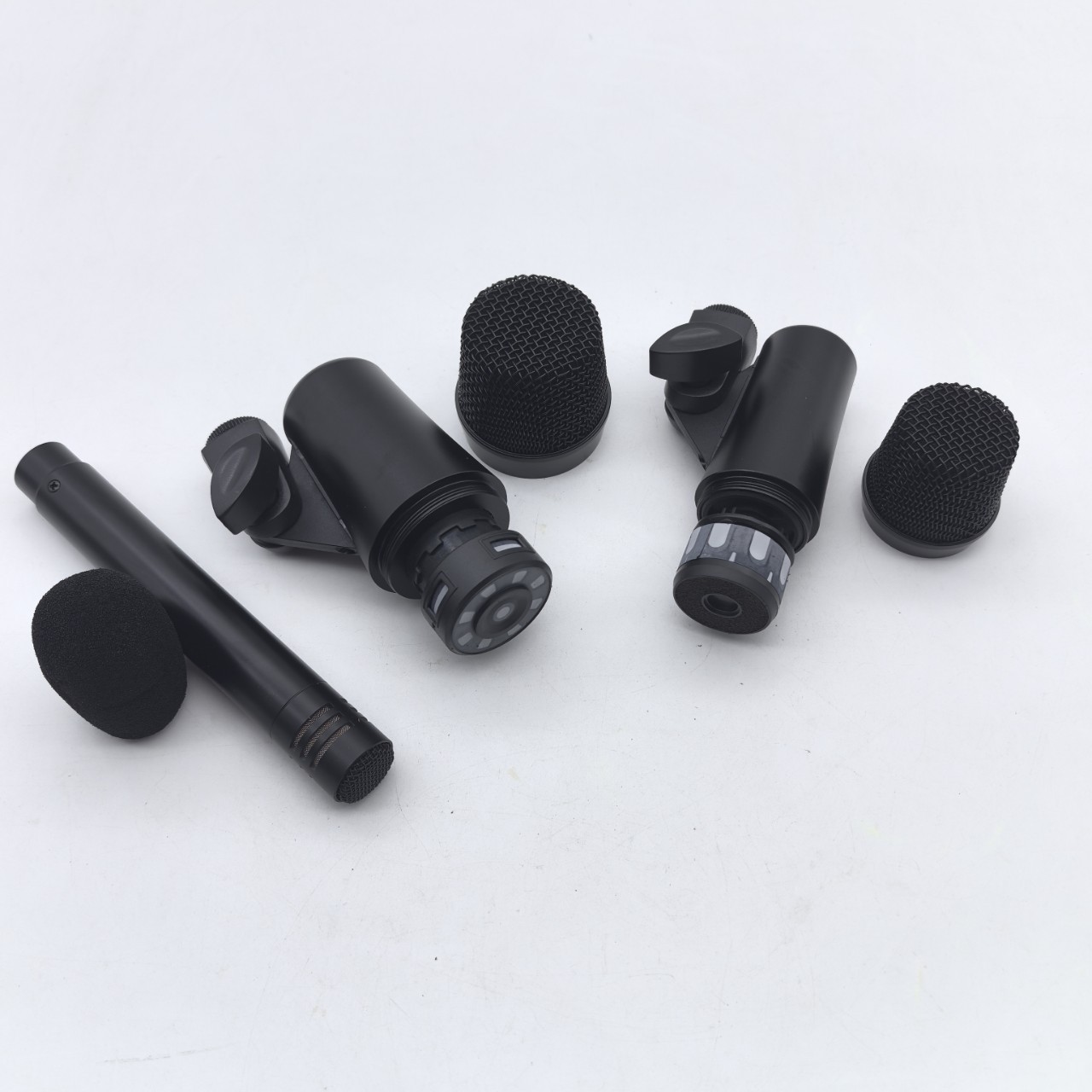 Drum Mic Kit 7-Piece, Dynamic  - Condenser Microphone Kit 评论和价格