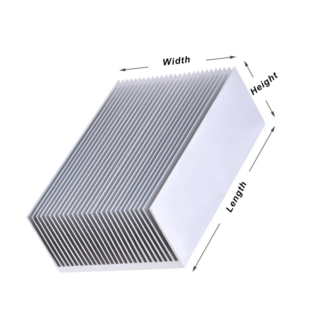 Aluminum Heatsink Radiator Hea - Heatsink Aluminum 评论和价格