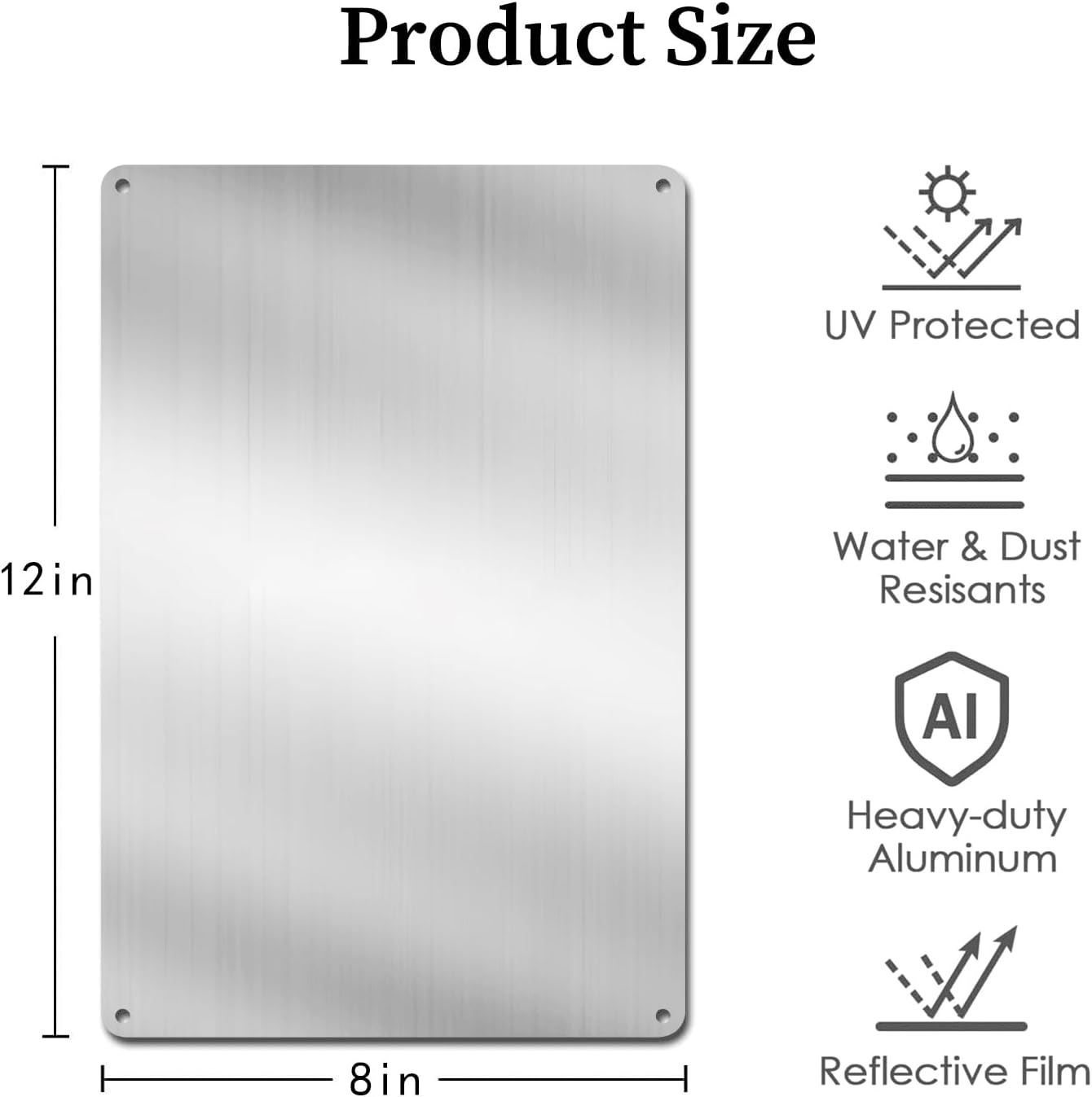 Tin Sign Radiation Hazard Warn - Heatsink Aluminum 评论和价格