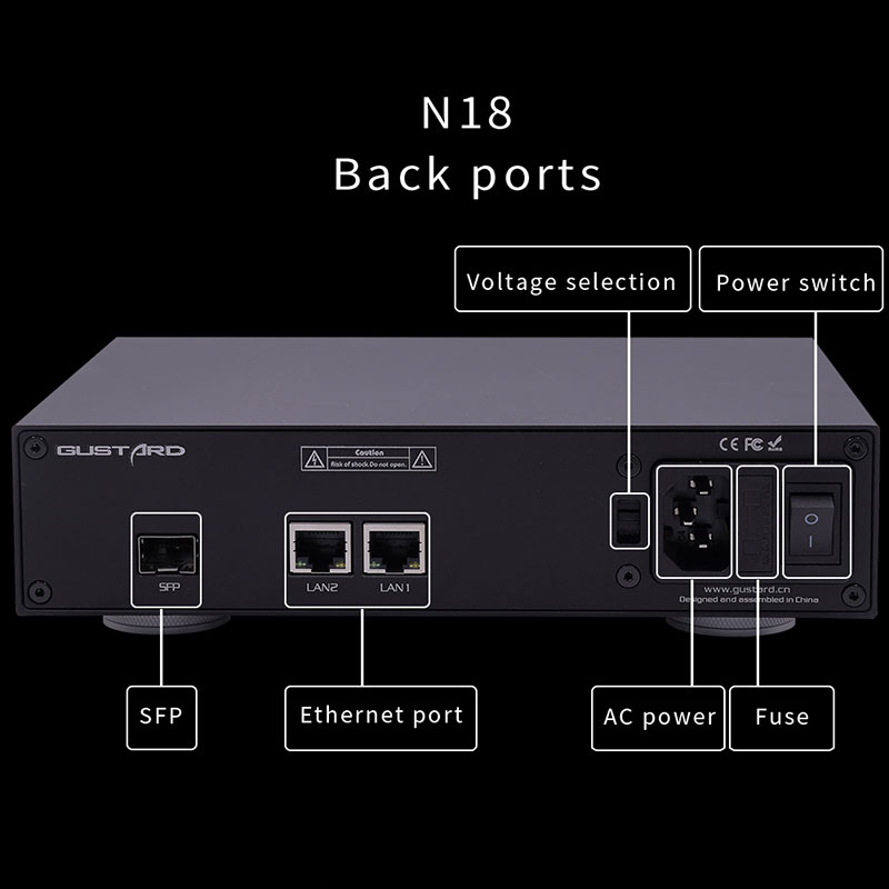 Gustard N18 N18pro Network Eth - Audio Interface 评论和价格