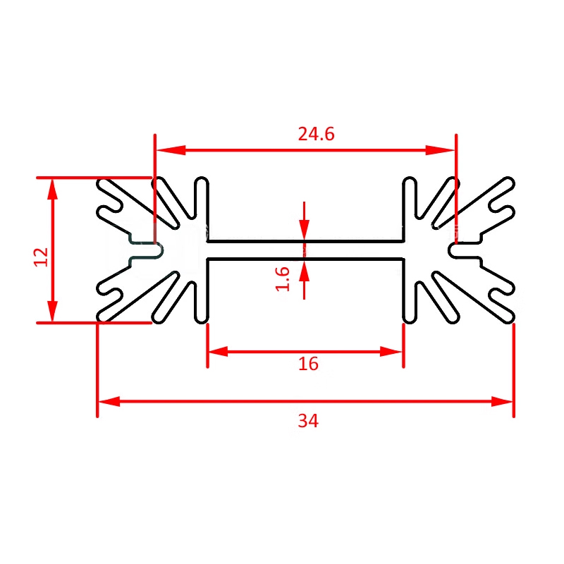 5 Pcs TO-220 Triode MOS Transi - Heatsink Aluminum 评论和价格