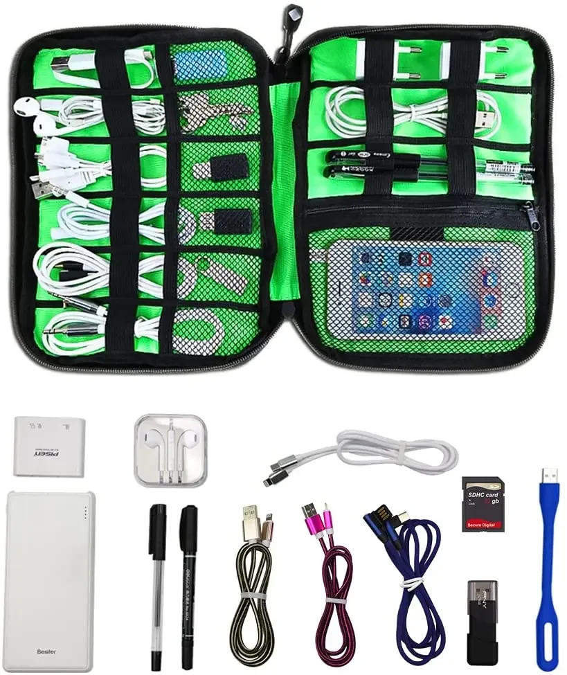 Cable Organizer Storage Bags S - Diy Headphone 评论和价格